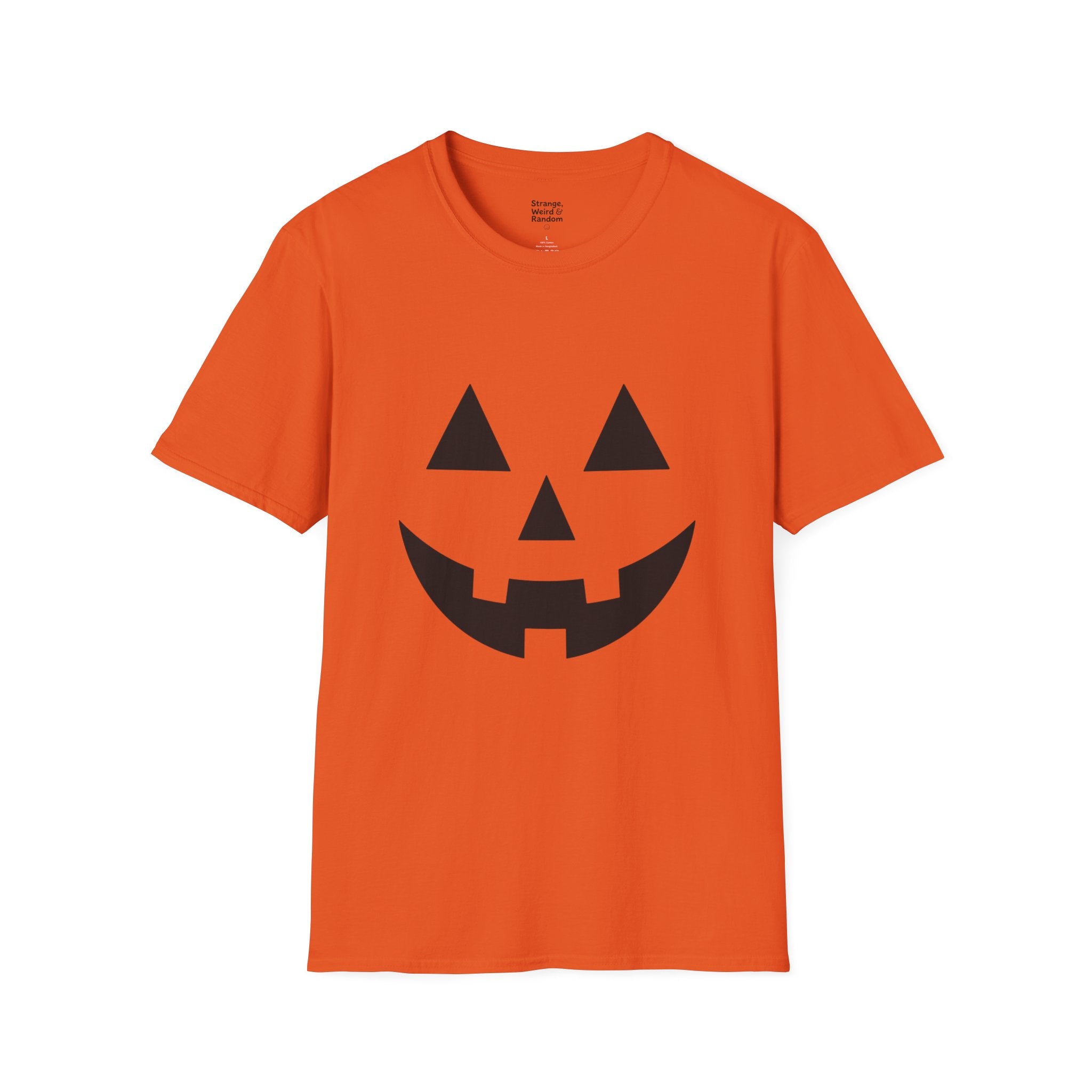 Jack-o'-Lantern Face T-Shirt | Halloween Pumpkin Tee