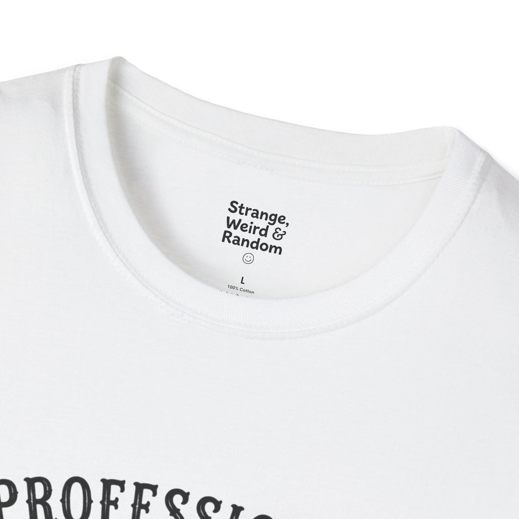 Professional Hooker Crochet Yarn T-Shirt | Knitting Hooks, Ball of Yarn