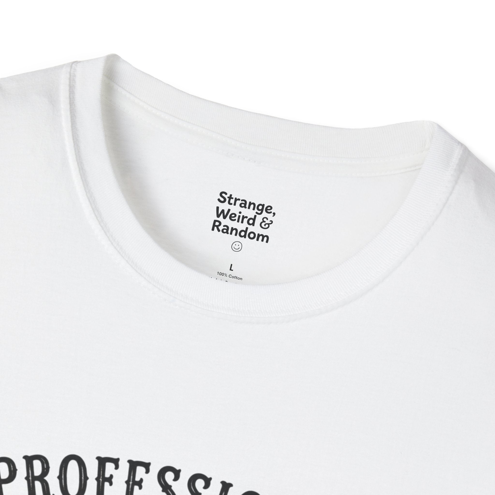 Professional Hooker Crochet Yarn T-Shirt | Knitting Hooks, Ball of Yarn