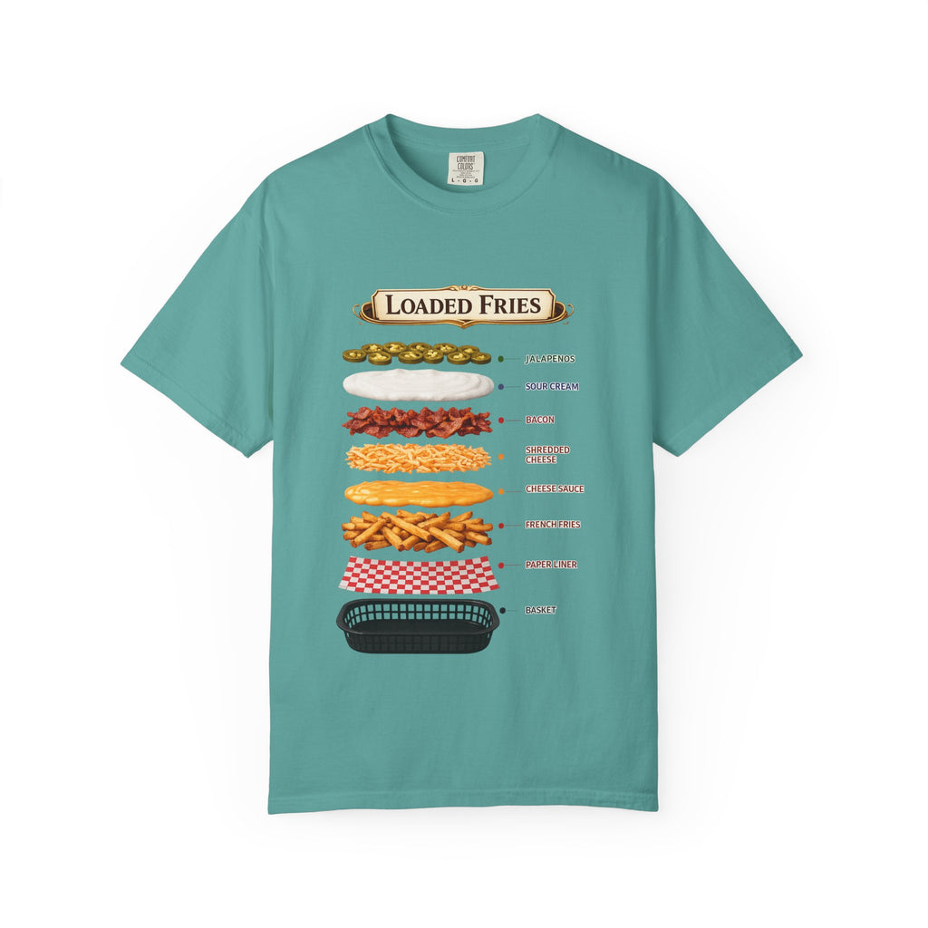 Loaded Fries T-Shirt — Graphic Snack Lovers Tee