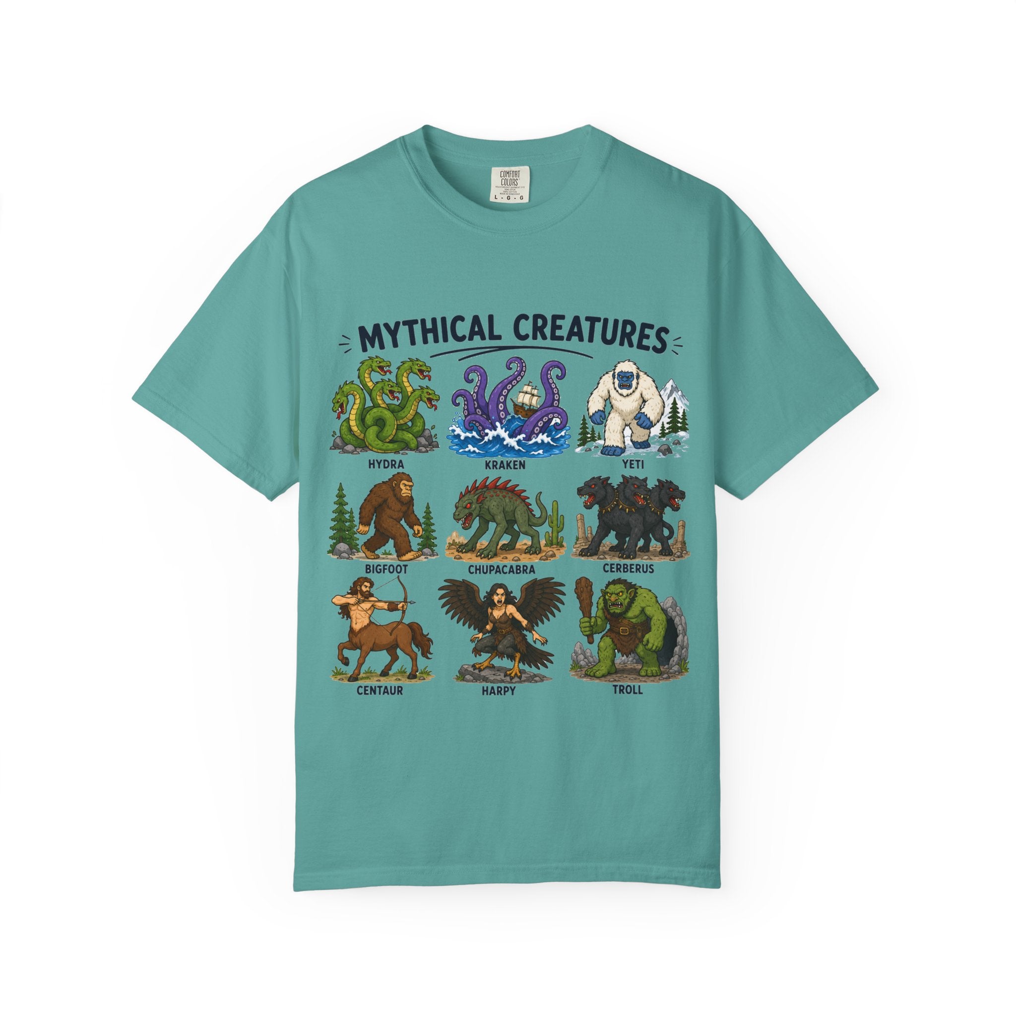 Mythical Creatures Chart T-Shirt