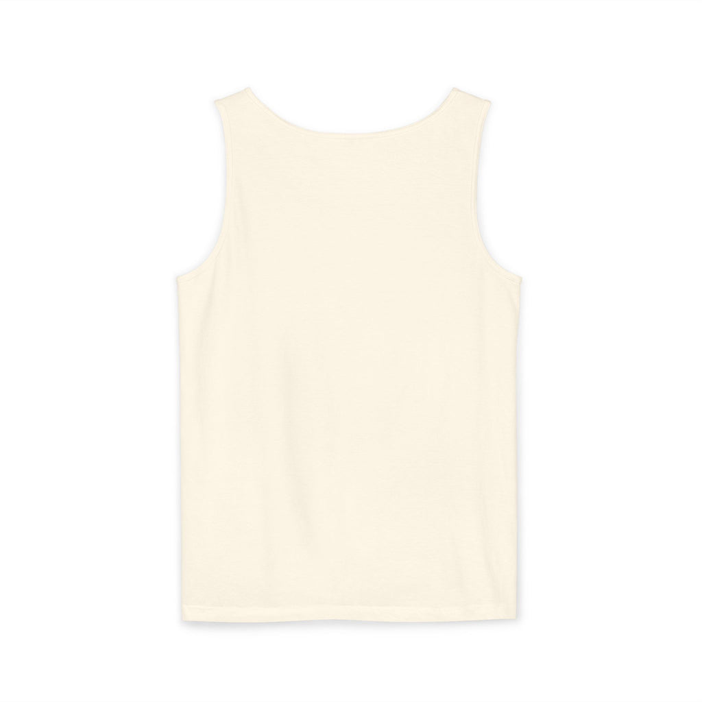 Sunrise Wave Tank Top — Minimal Beach Graphic