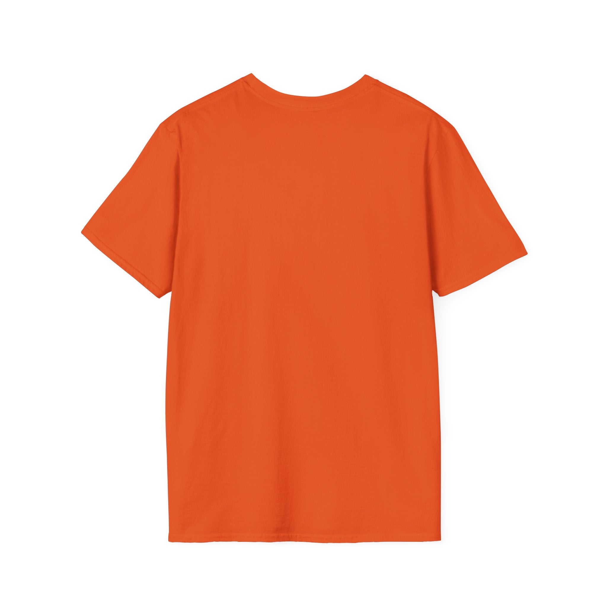 Laugh Don't Panic T-Shirt | Smiley Peace Sign Typography
