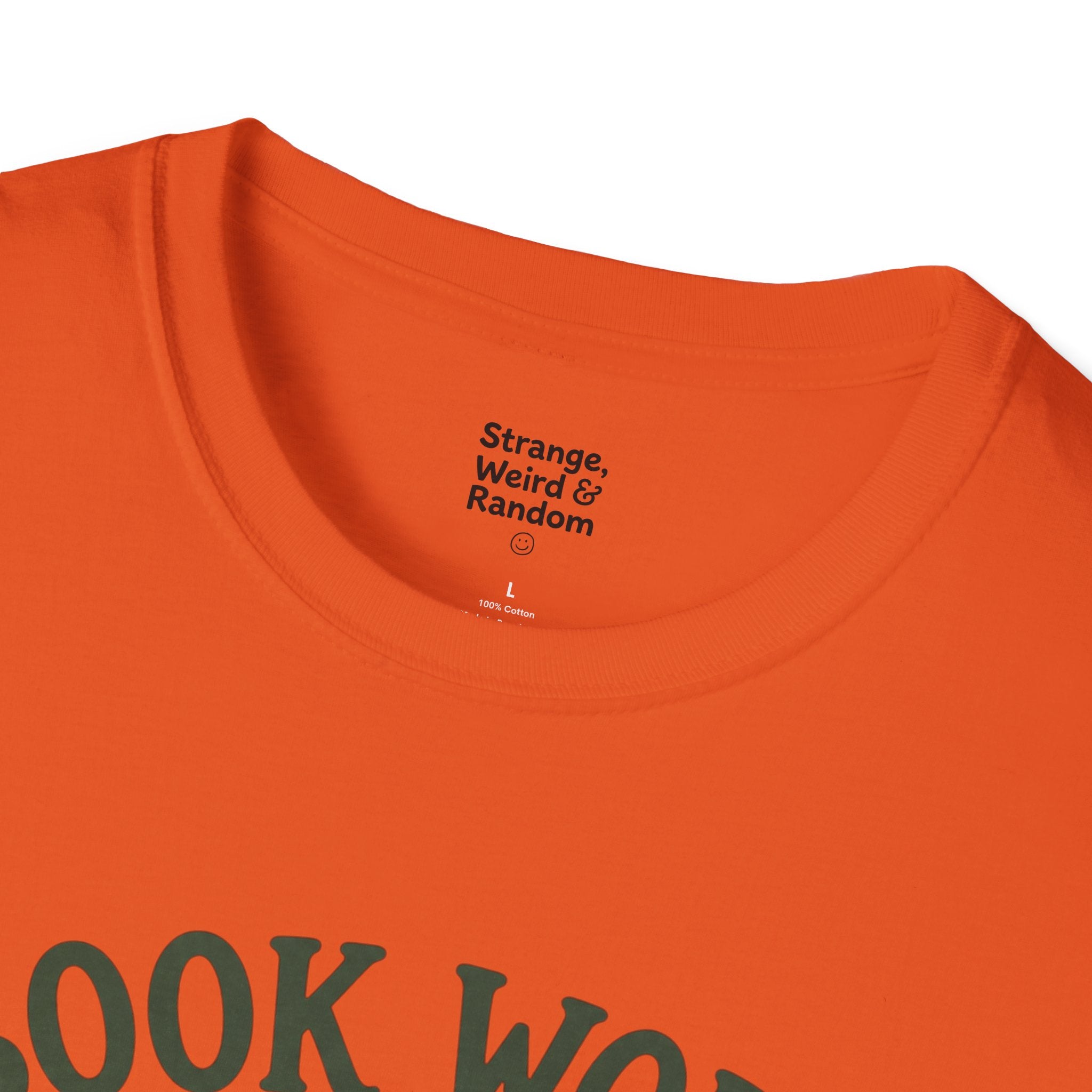 Book Worm T-Shirt — Cute Reading Worm Graphic Tee for Book Lovers