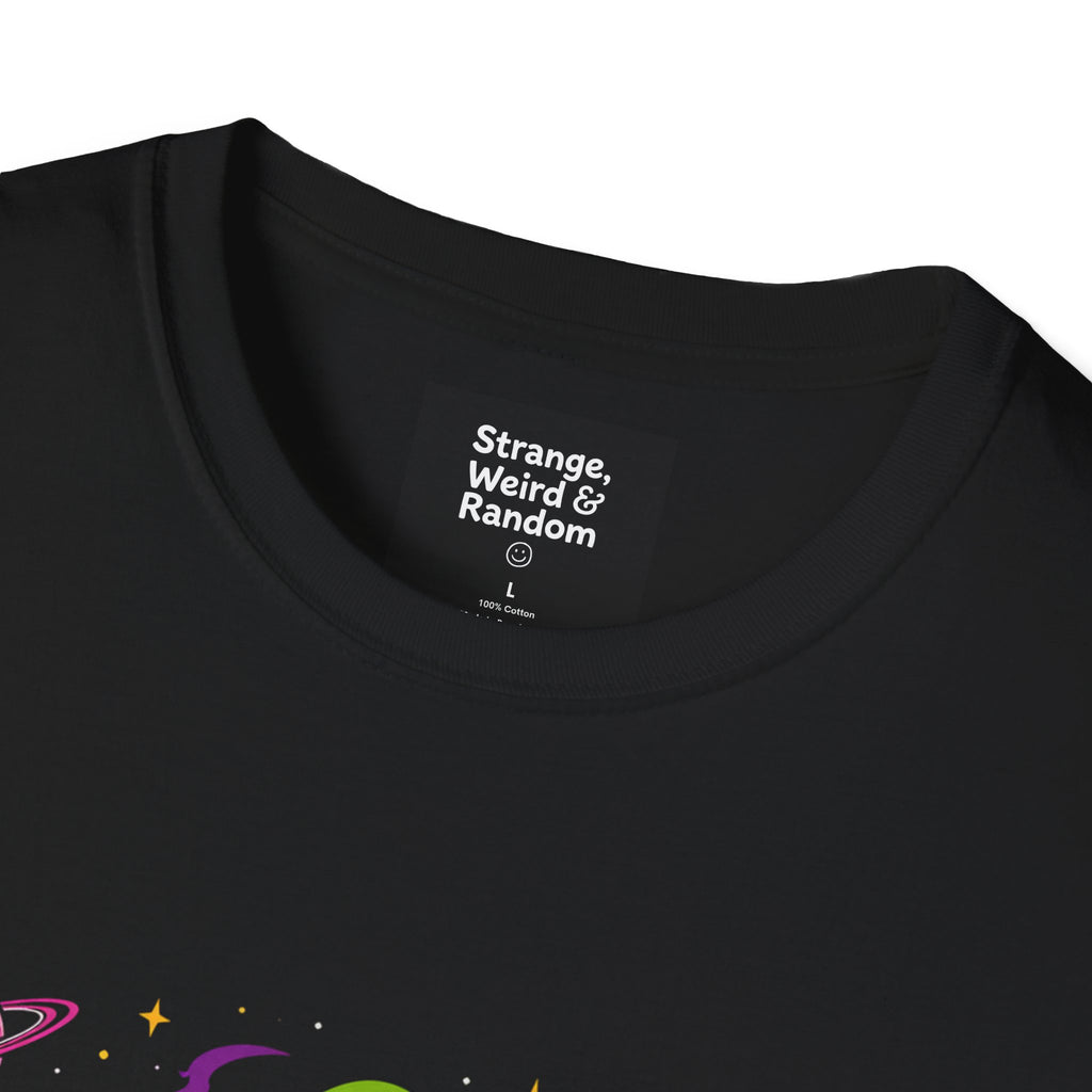 Psychedelic Third-Eye Mushrooms T-Shirt | Trippy Neon Fungi Art