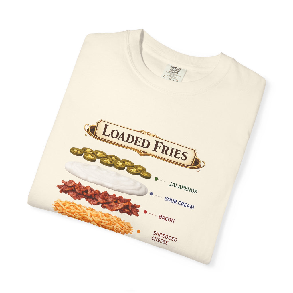 Loaded Fries T-Shirt — Graphic Snack Lovers Tee