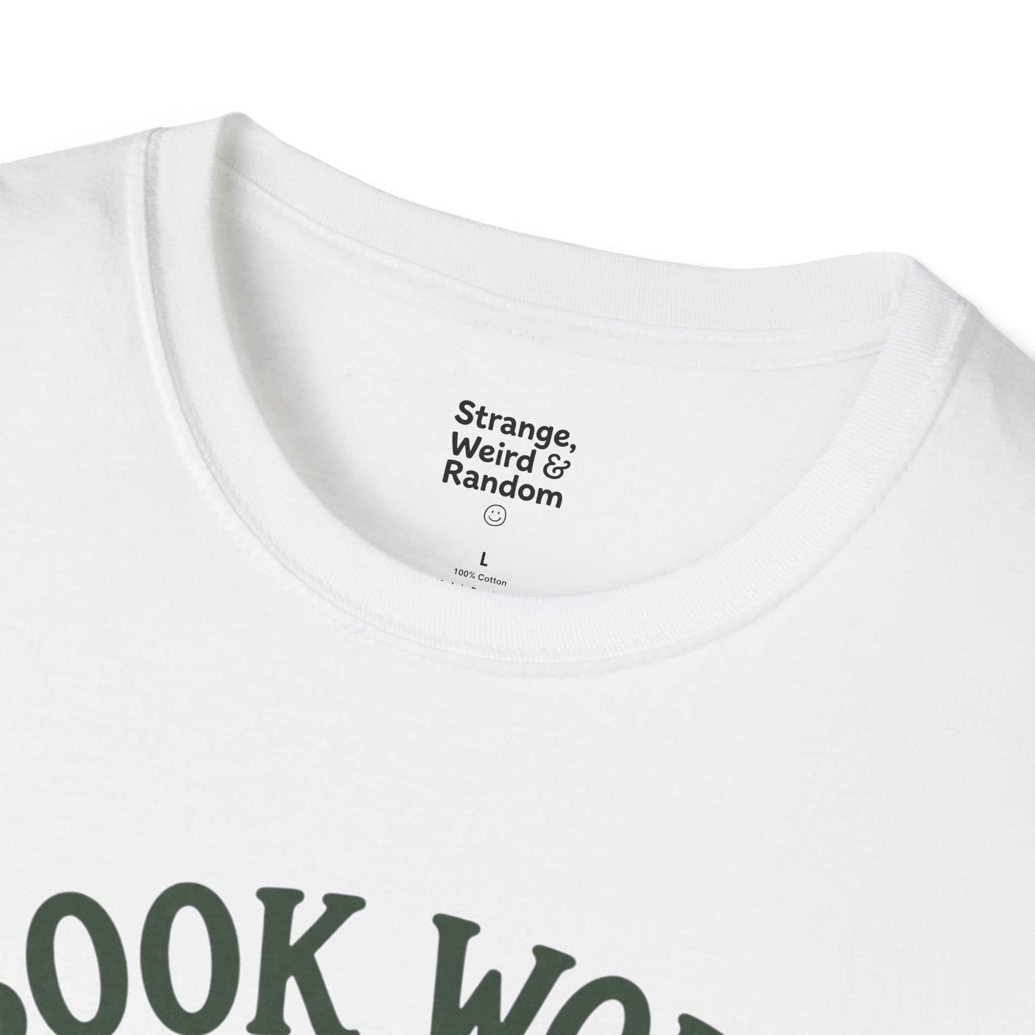 Book Worm T-Shirt — Cute Reading Worm Graphic Tee for Book Lovers