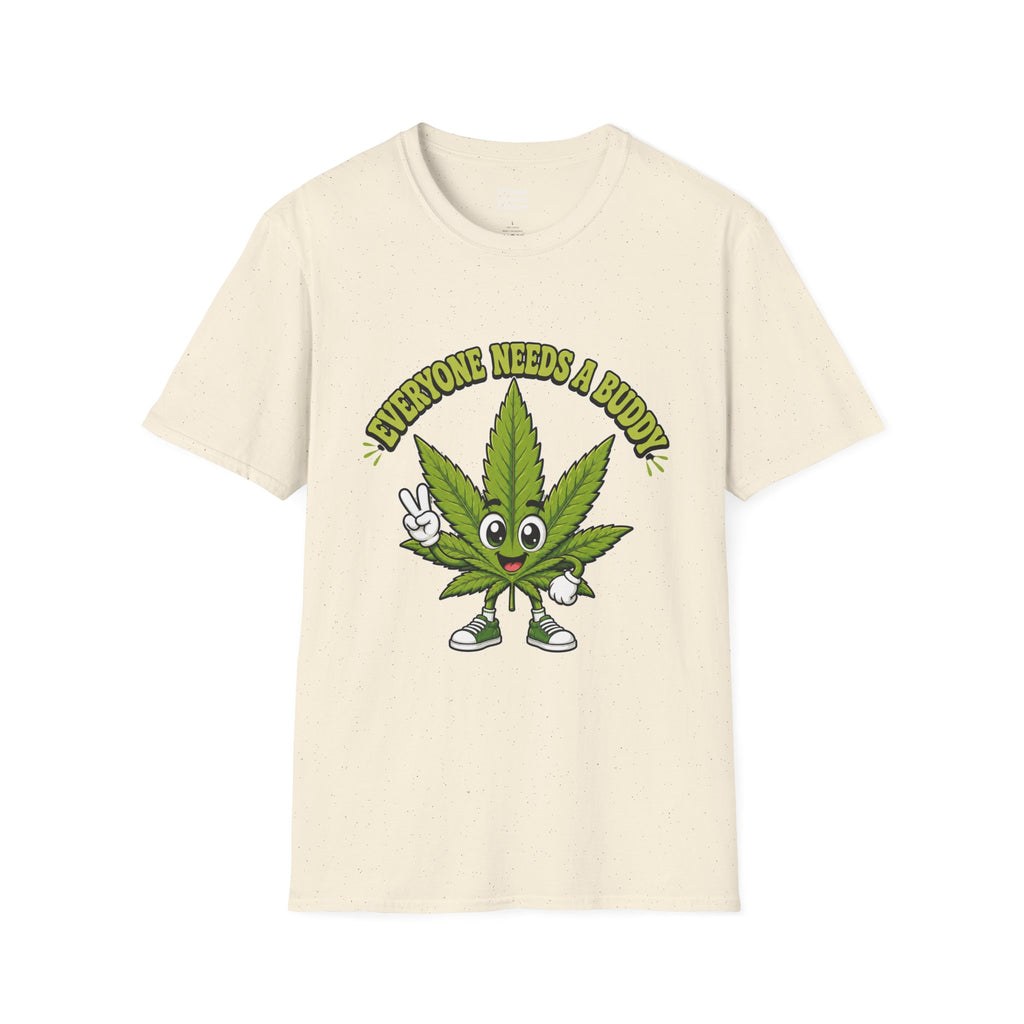 Everyone Needs a Buddy Cannabis Leaf T-Shirt