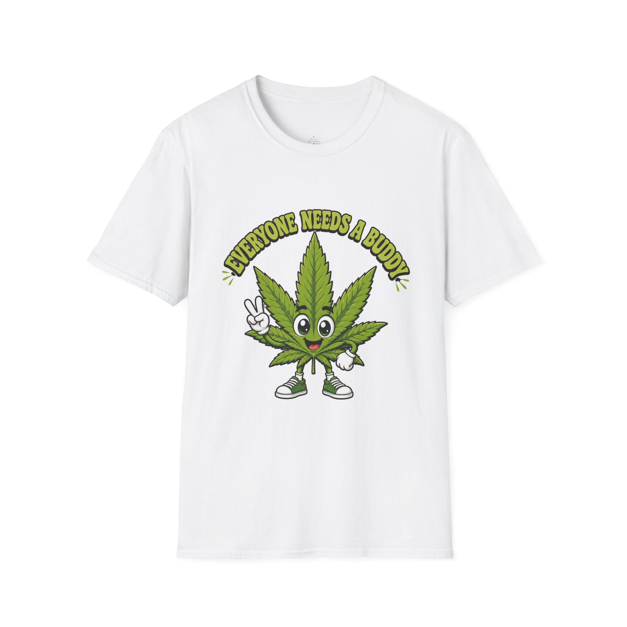 Everyone Needs a Buddy Cannabis Leaf T-Shirt