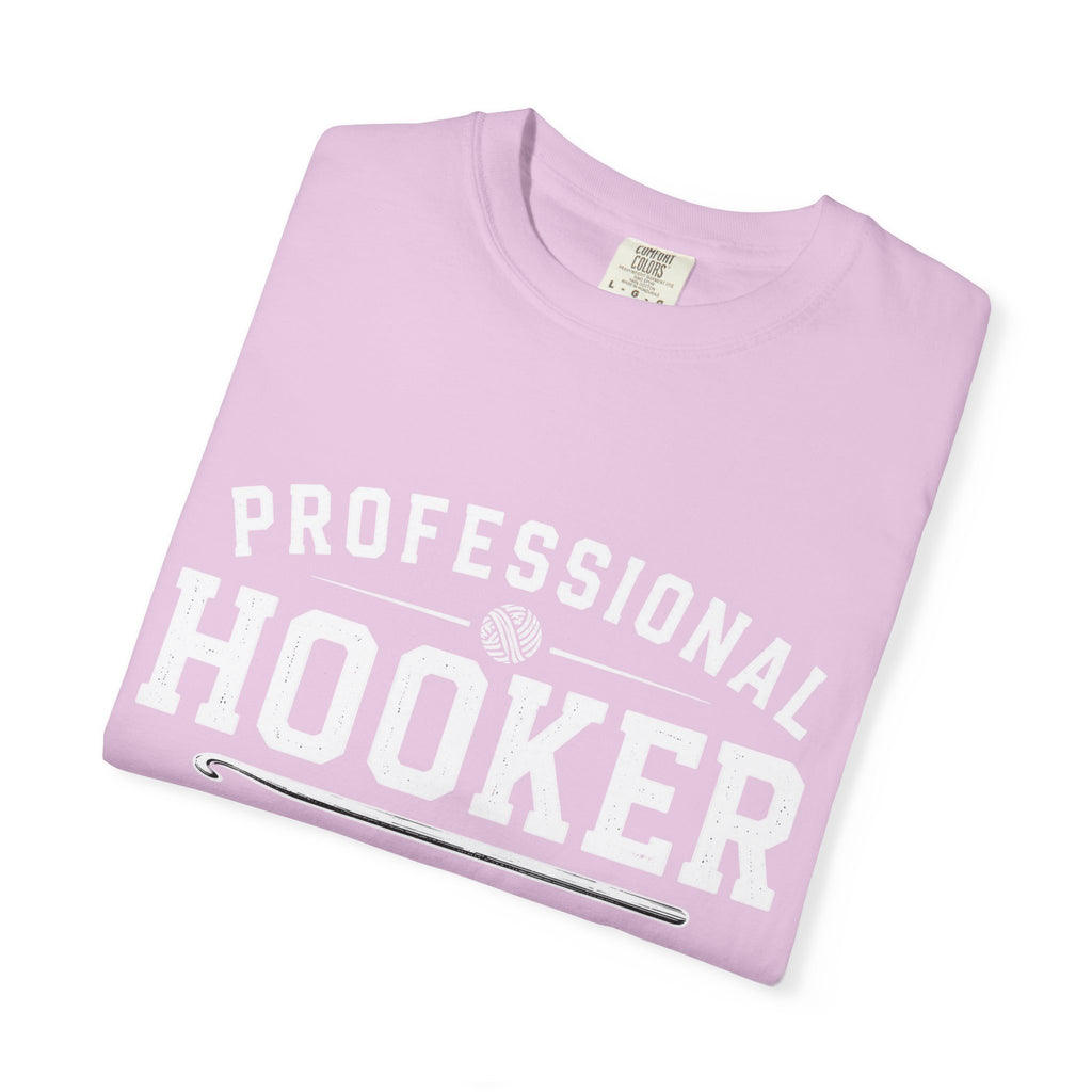 Professional Hooker T-Shirt — Funny Crochet Graphic Tee
