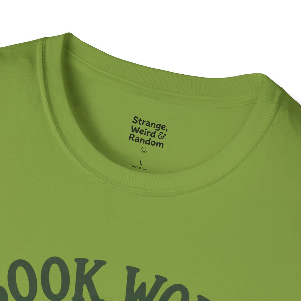 Book Worm T-Shirt — Cute Reading Worm Graphic Tee for Book Lovers