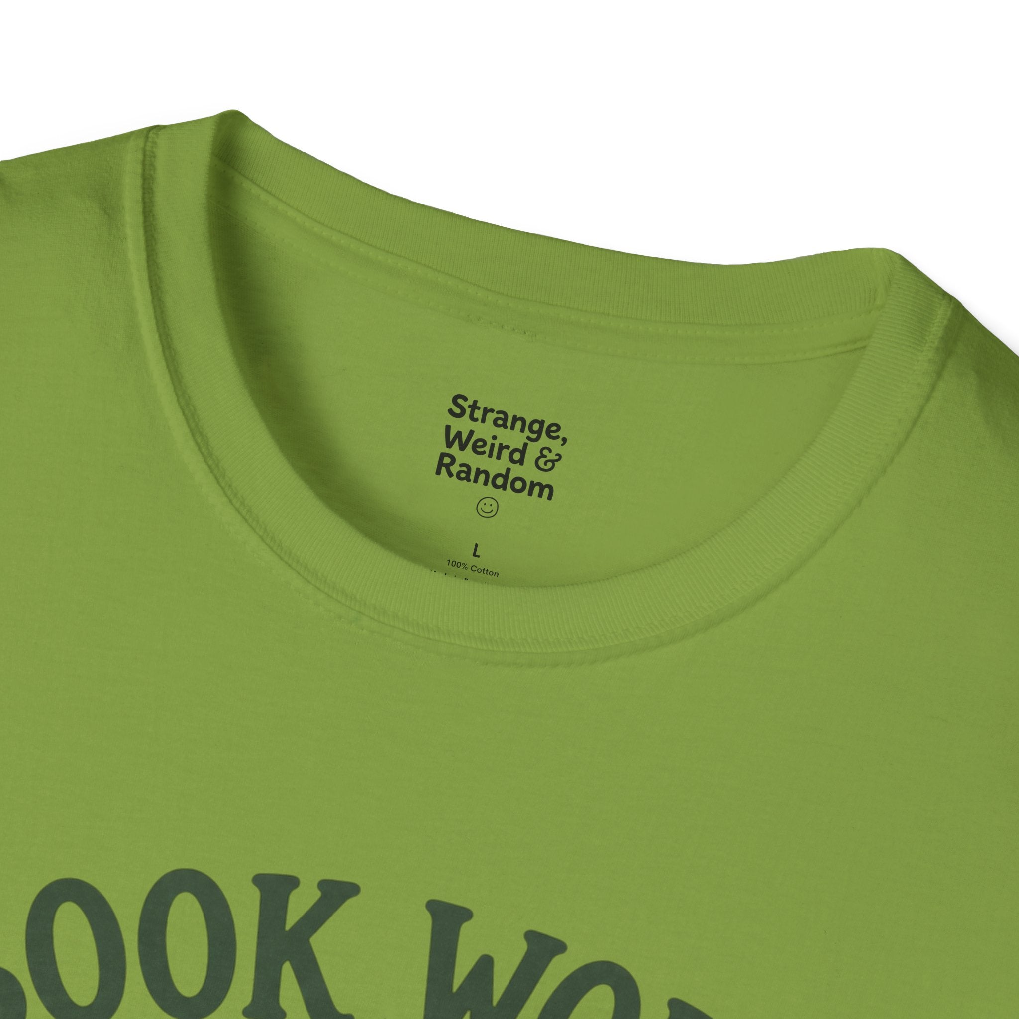 Book Worm T-Shirt — Cute Reading Worm Graphic Tee for Book Lovers