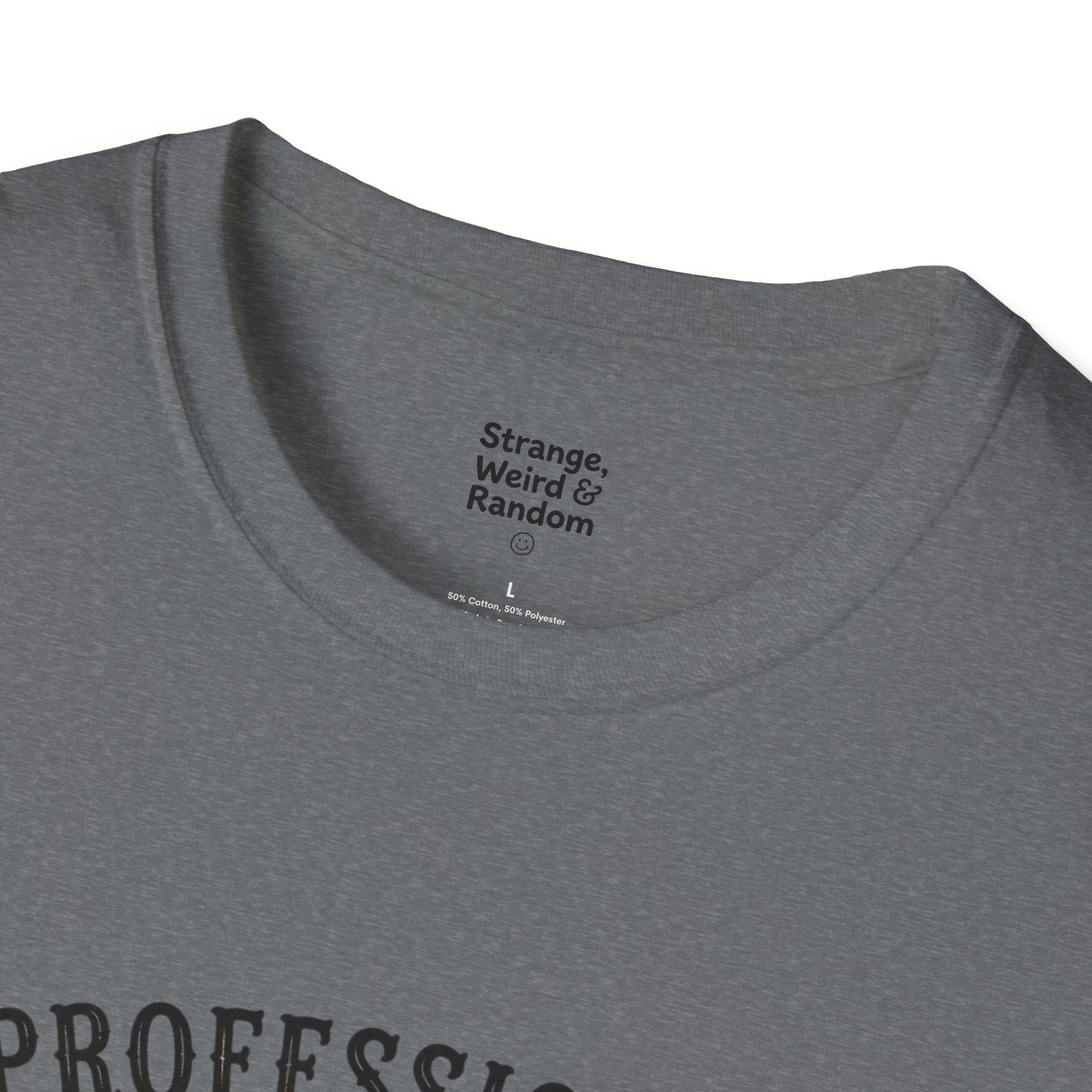 Professional Hooker Crochet Yarn T-Shirt | Knitting Hooks, Ball of Yarn