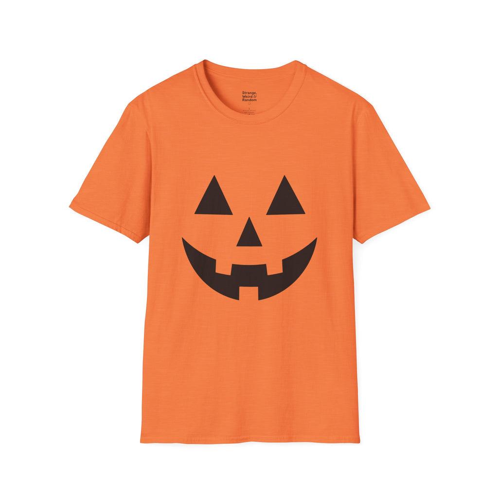 Jack-o'-Lantern Face T-Shirt | Halloween Pumpkin Tee
