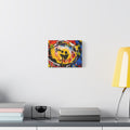 Abstract Graffiti Smile Canvas
