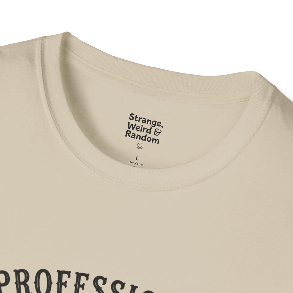 Professional Hooker Crochet Yarn T-Shirt | Knitting Hooks, Ball of Yarn
