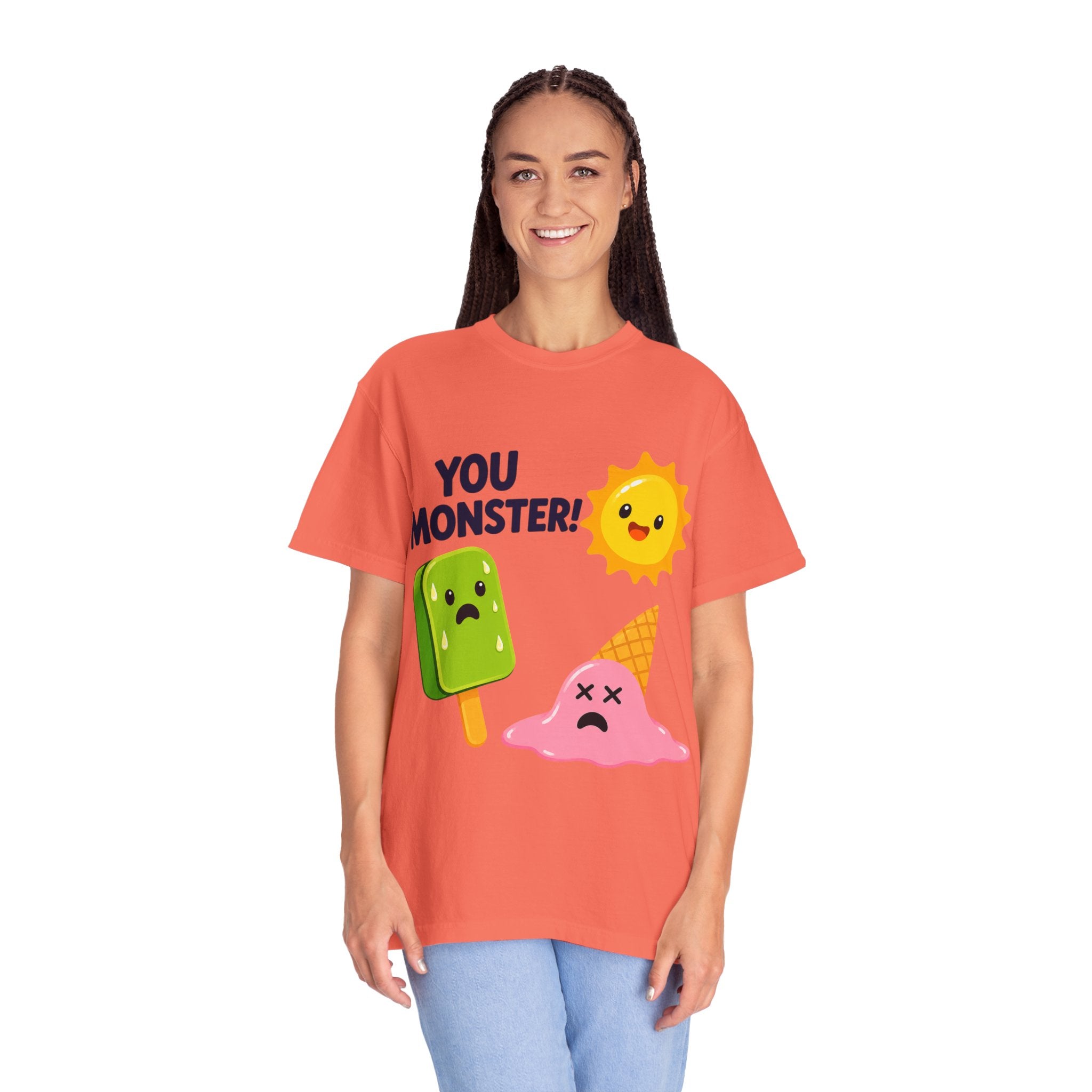 You Monster! Cute Ice Cream Pun T-Shirt