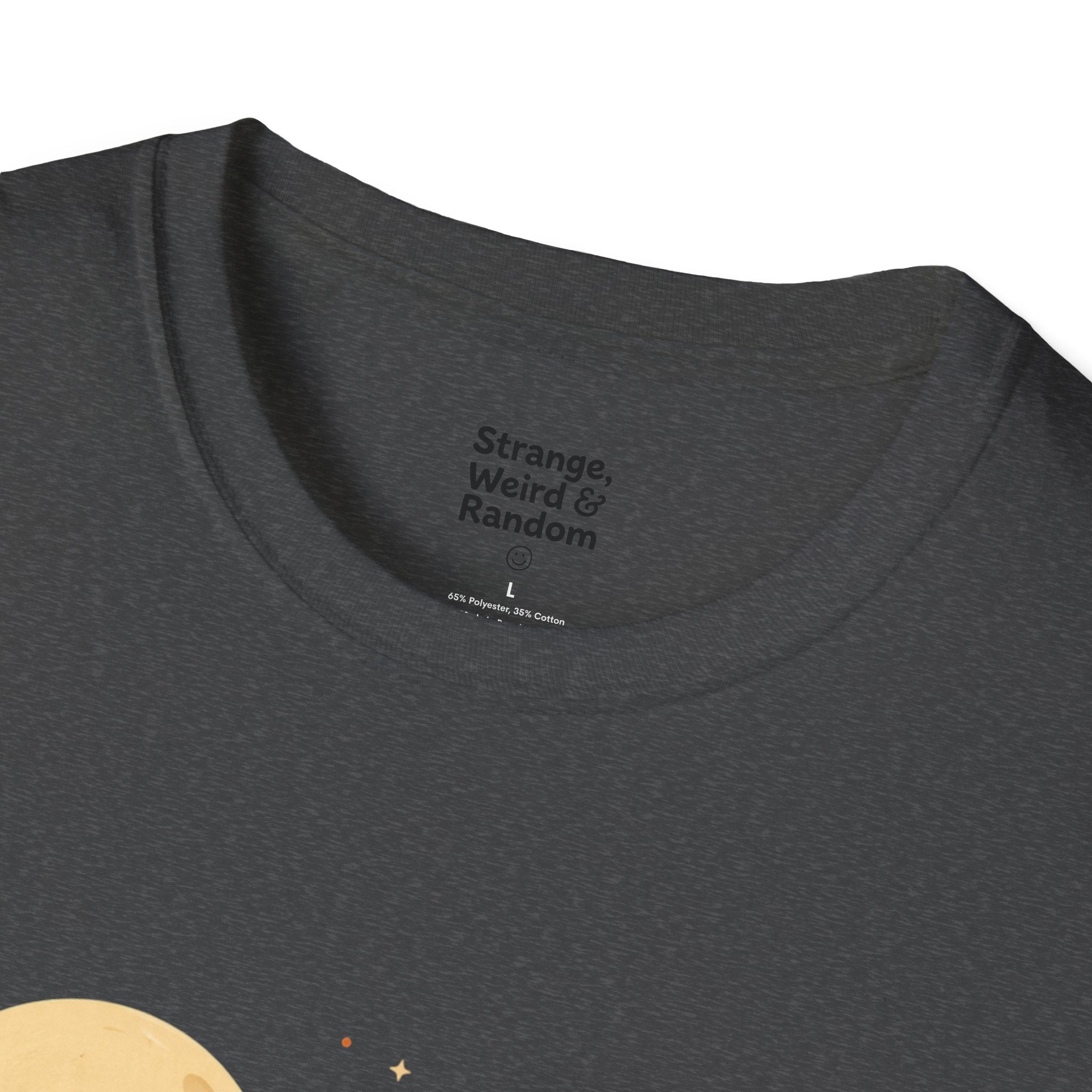 Cute Halloween Pumpkin Tee — Ghost, Moon & Black Cat Graphic T-Shirt