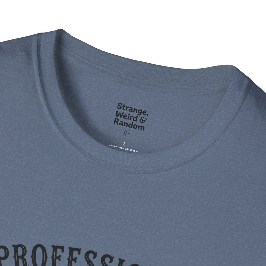 Professional Hooker Crochet Yarn T-Shirt | Knitting Hooks, Ball of Yarn