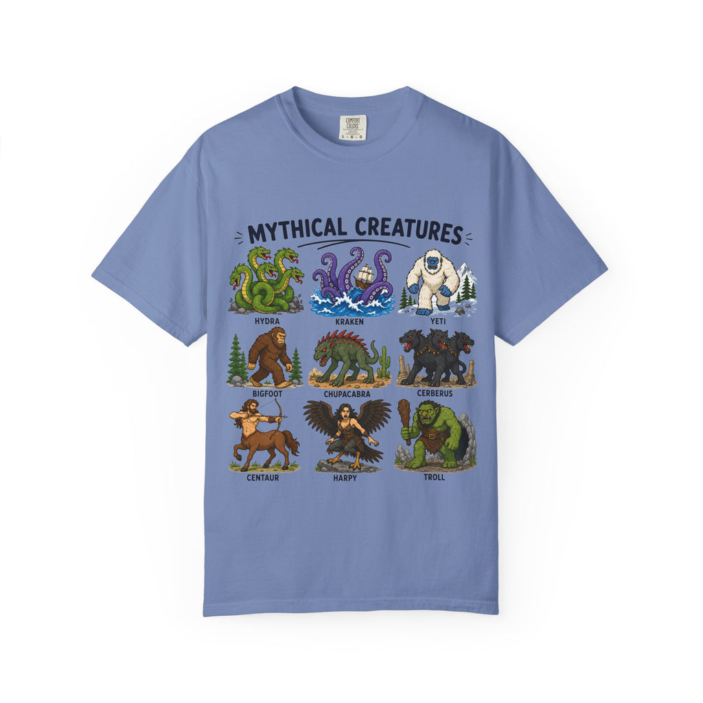 Mythical Creatures Chart T-Shirt