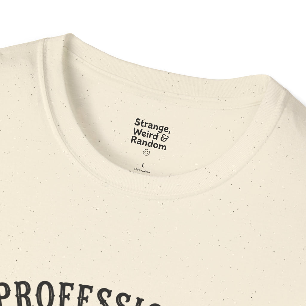 Professional Hooker Crochet Yarn T-Shirt | Knitting Hooks, Ball of Yarn