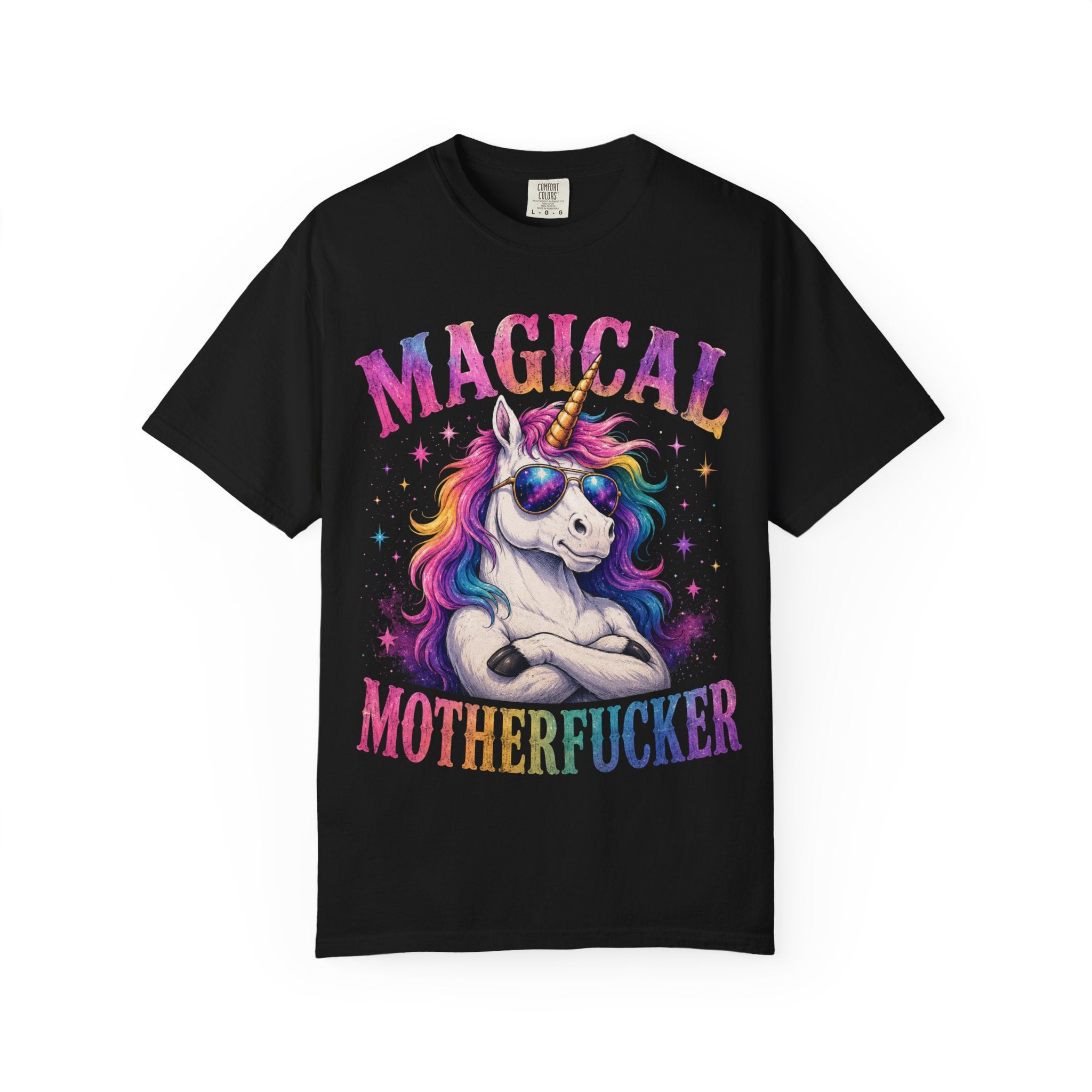 Magical Motherfucker Unicorn T-Shirt — Funny Sarcastic Rainbow Unicorn Tee